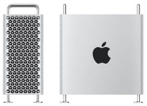 The 2019 Mac Pro, Front and Side